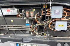 Układ zasilający autobusu elektrycznego